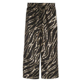 Mk Empire Print Elastic Waistband Pants